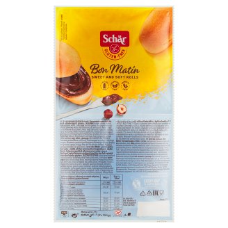 Schär Bon Matin sladké rohlíky bez lepku 4 x 50g