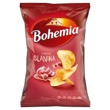 Bohemia Chips with Bacon Flavour 60g