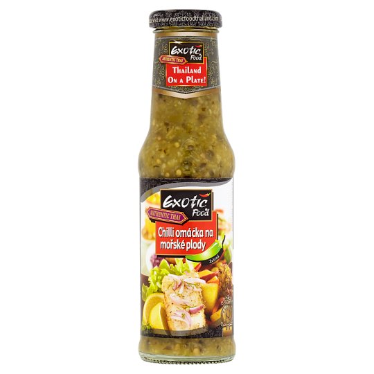 Exotic Food Authentic Thai Green Chilli Seafood Sauce 250ml Tesco Groceries