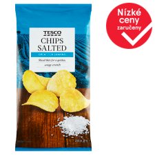 Tesco Chips Salted 200g