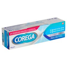 Corega Original extra silný fixační krém pro zubní náhrady 40g