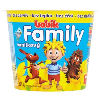 Bobík Family vanilkový 225g