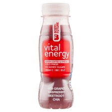 Body&Future Vital Energy vícedruhový ovocný nápoj s přídavkem semen chia 200ml
