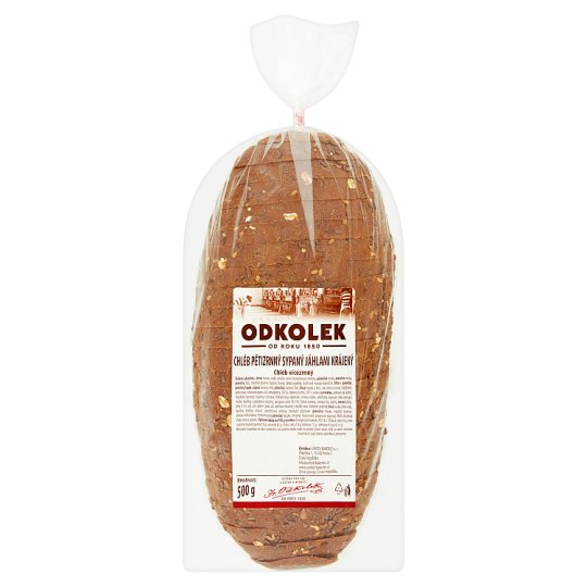 Odkolek Chléb pětizrnný sypaný jáhlami krájený 500g