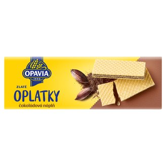 Opavia Zlaté Oplatky s čokoládovou náplní 146g