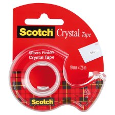 Scotch Crystal Tape with Dispenser 19 mm x 7.5 m