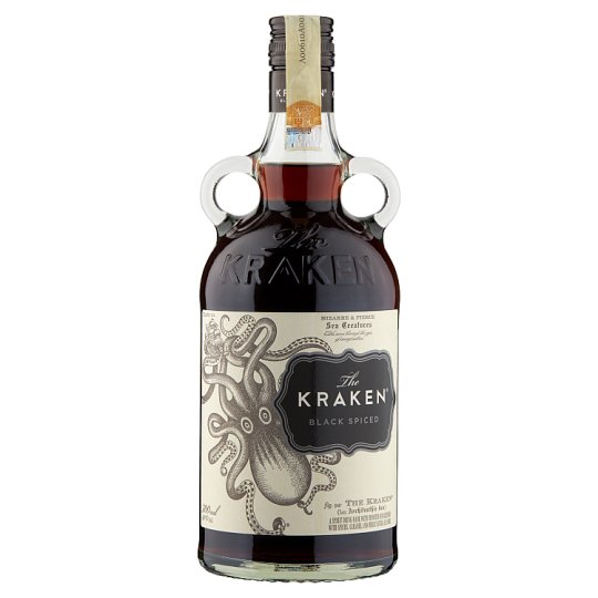 The Kraken Black Spiced rum 700ml Tesco Potraviny
