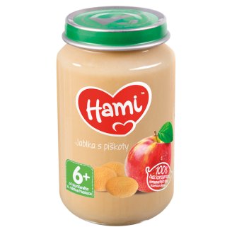 Hami ovocná přesnídávka Jablka s piškoty od uk. 6. měsíce 190g