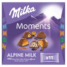 Milka Moments Assortment bonboniéra, mix pralinek 97g