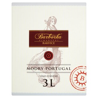 Vinařství Barborka Modrý Portugal víno červené suché 3l