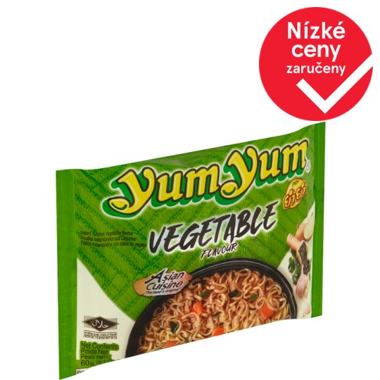 NOUILLES INSTANTANÉES YUM YUM VEGETABLE FLAVOUR 60g