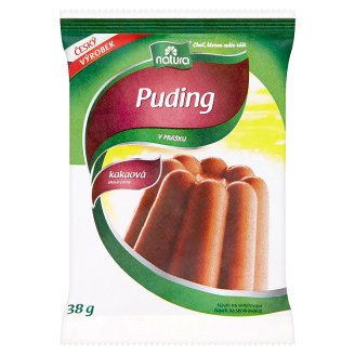 Natura Puding v prášku kakaová příchuť 38g