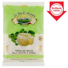 La Pasta di Alessandra Dry Egg Pasta with Ricotta and Spinach Filling 250g