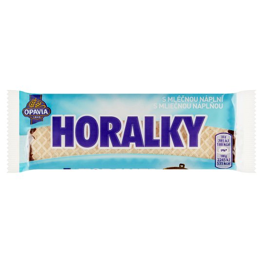 Opavia Horalky S mléčnou náplní 35g