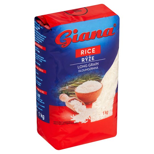 Giana Rýže dlouhozrnná 1kg