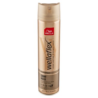 Wella Wellaflex Shiny Hold lak na vlasy Ultra Strong Hold 250ml