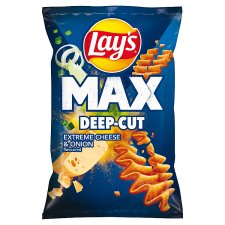 Lay's Max Deep-Cut Extreme Cheese & Onion Flavoured 55g