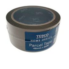 Tesco Home Office Parcel Tape 48 mm x 66 m