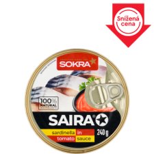 Sokra Saira Sardinella in Tomato Sauce 240g