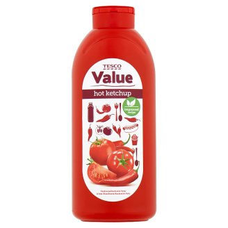 Tesco Value Kečup ostrý 1kg