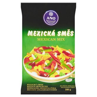 ANO Mexická směs hluboce zmrazená 350g