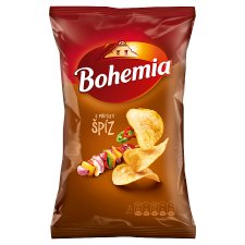 Bohemia Chips s příchutí špíz 140g