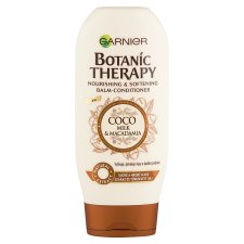 Garnier Botanic Therapy  Coco milk & Macadamia Vyživující balzám pro dehydratované, suché vlasy,