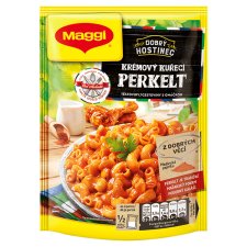 MAGGI Dobrý Hostinec Creamy Chicken Pörkölt Pasta with Sauce Sachet 146g