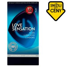 Love Sensation Condoms with Reservoir Soft 12 pcs
