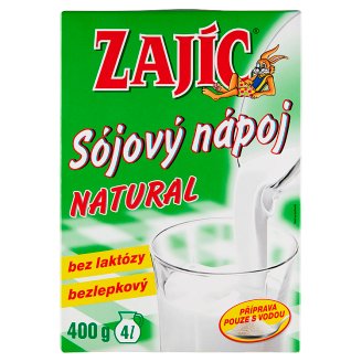 Zajíc Sójový nápoj natural 400g