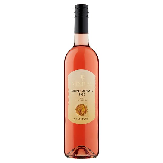 Vinium Velké Pavlovice Cabernet Sauvignon Rosé Wine Pink Semi-Dry 0.75L