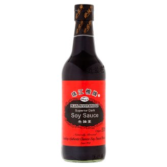 Pearl River Bridge Fermentovaná sójová omáčka tmavá 500ml
