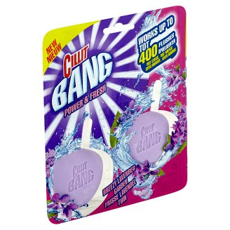 Cillit Bang Power & Fresh Breezy Lavender Garden tuhý WC blok 2 x 40g