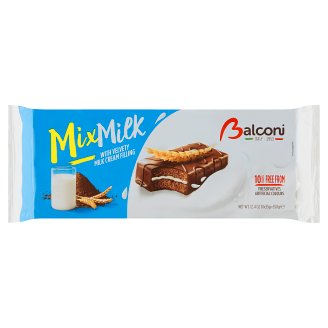 Balconi Mix milk s mléčnou náplní a kakaovou polevou 10 x 35g