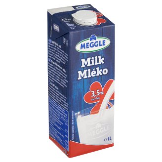 Meggle Mléko plnotučné 3,5% tuku 1l