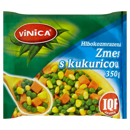 Vinica Hluboce zmrazená směs s kukuřicí 350g