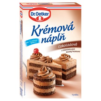 Dr. Oetker Krémová náplň čokoládová 80g
