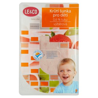 Le & Co Shaved Krůtí šunka pro děti krájená 100g