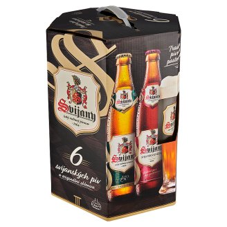 Svijany Pivo dárková sada 6 x 0,5l