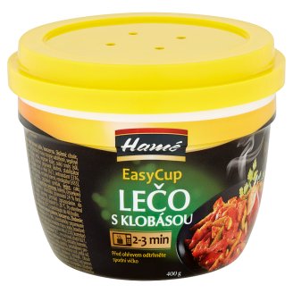 Hamé EasyCup Lečo s klobásou 400g