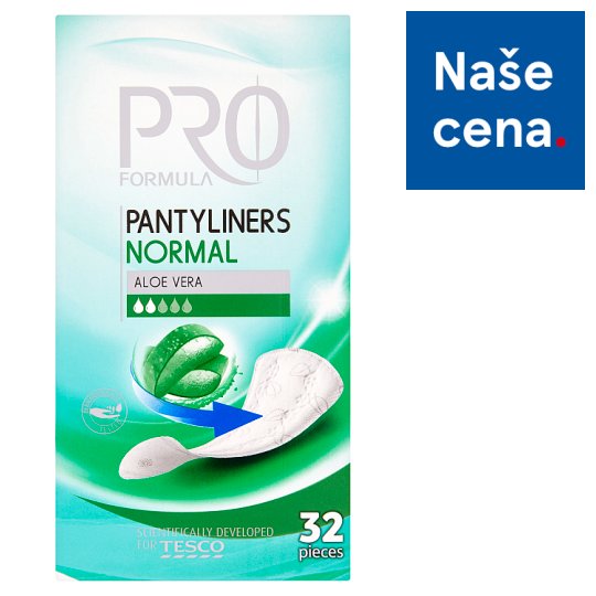 Tesco Pro Formula Aloe Vera slipové vložky 32 ks