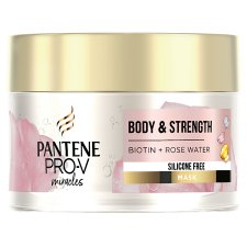 Pantene Long & Thick Hair Mask, Biotin + Rose Water
