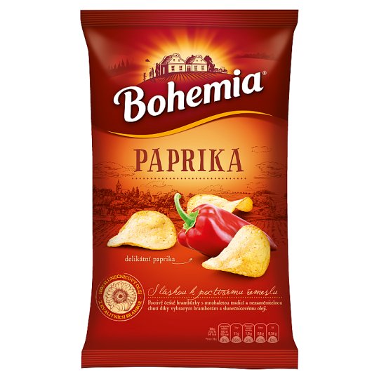 Bohemia Chips delikátní paprika 150g
