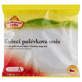 Vodňanské Kuře Kuřecí polévková směs hluboce zmrazená 750g