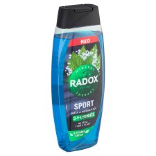 Radox Sport Mint and Sea Salt 3in1 for Men 450ml