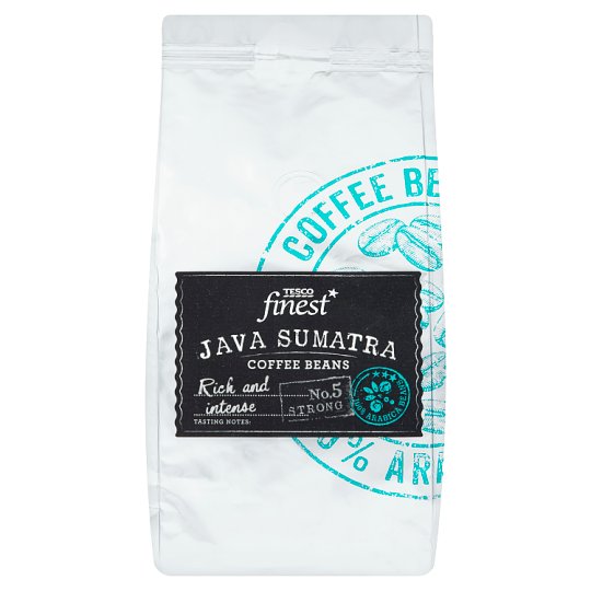 Tesco Finest Pražená zrnková káva Arabica 227g