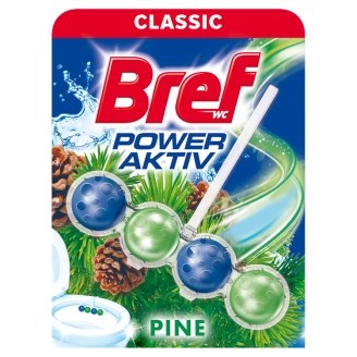 Bref Power Aktiv Pine Forest tuhý WC blok 50g