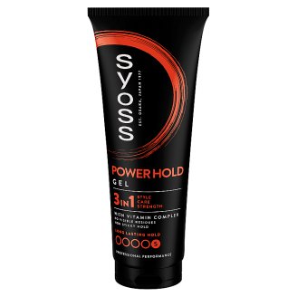 Syoss Men tvarující gel Power Hold 250ml