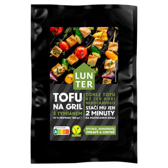 Lunter Tofu na gril s tymiánem 180g Tesco Potraviny