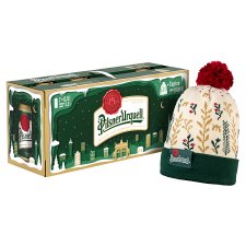 Pilsner Urquell Pivo ležák světlý 7 x 0,5l (3,5l) + čepice